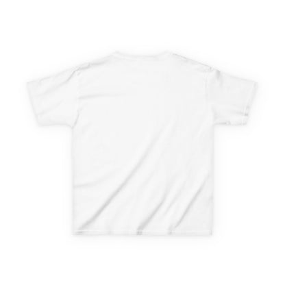 Kids T-Shirt — Red Fist Emblem Front & Heart 'Mom  Daddy  Me' Back